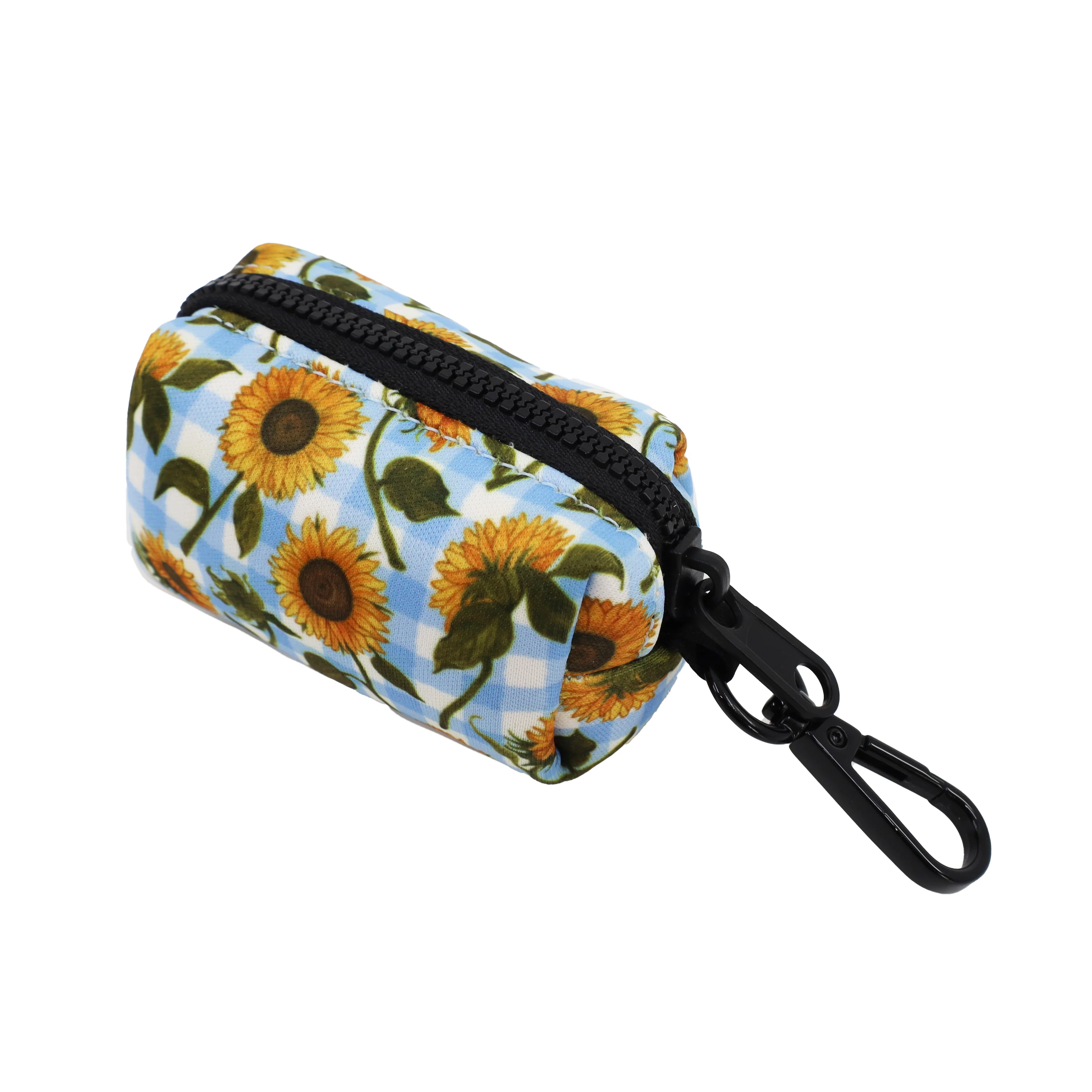 Sunny Sunflowers: Poop Bag Holder - Image 2
