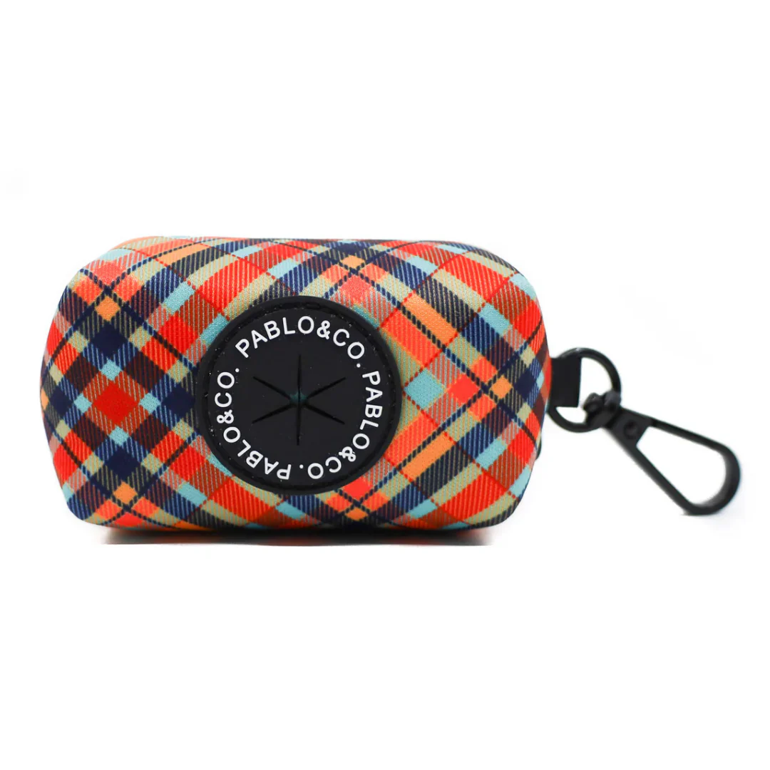 Tartan - Poop Bag Holder