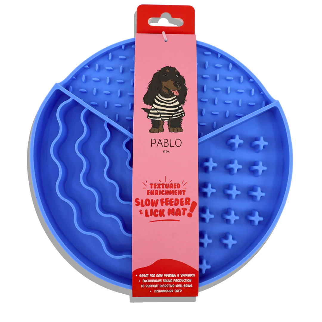 Textured Enrichment Slow Feeding Dish & Lick Mat - Image 2