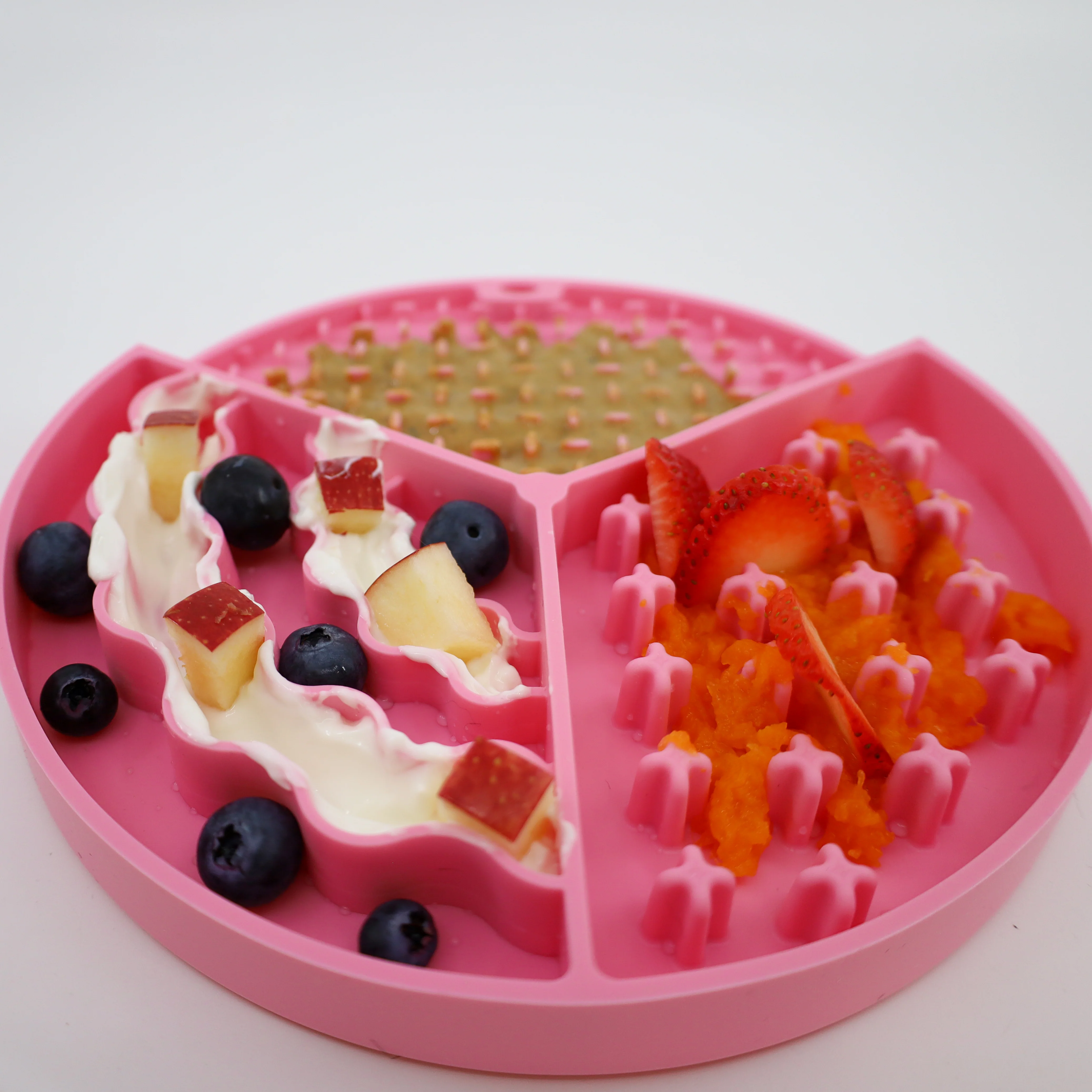 Textured Enrichment Slow Feeding Dish & Lick Mat - Image 5