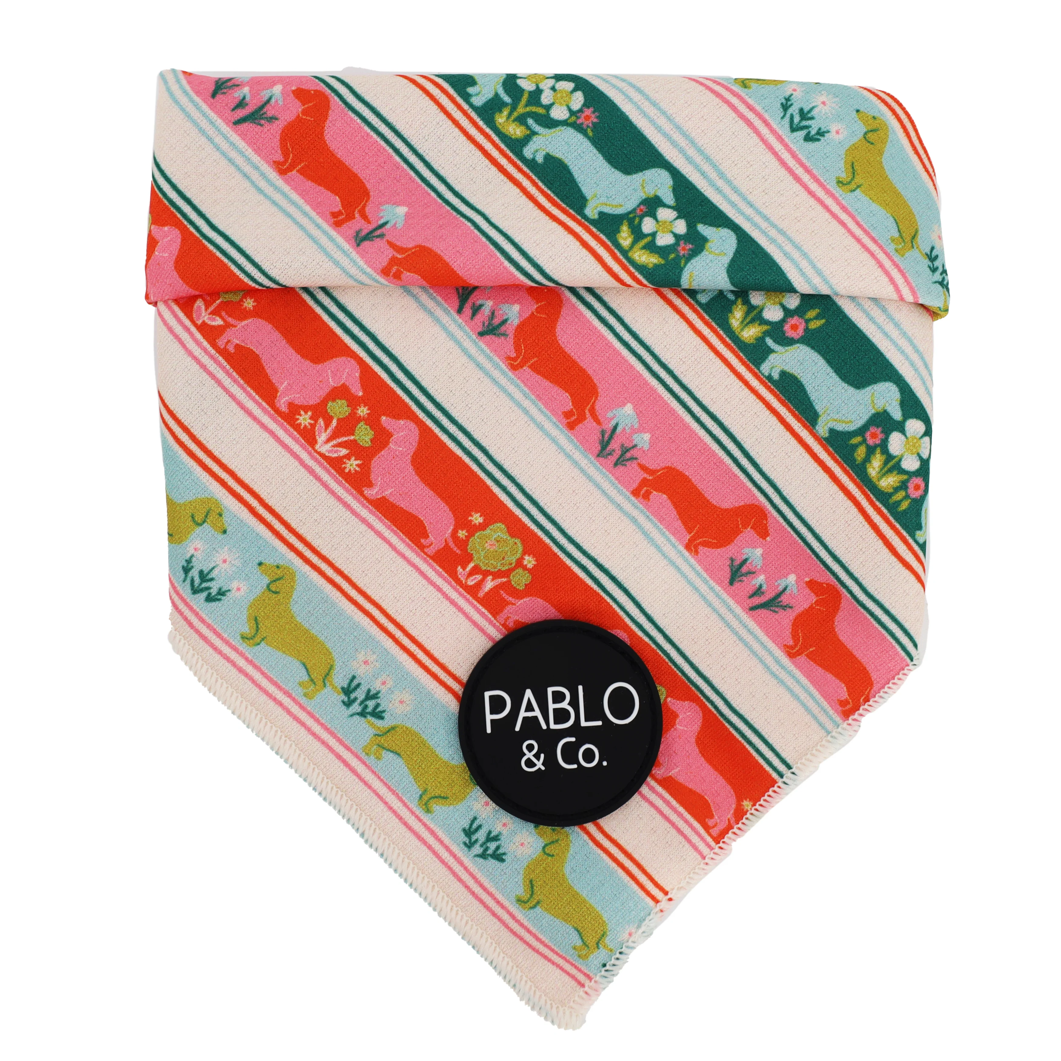 The Blooming Dachshund: Dog Bandana - Image 3