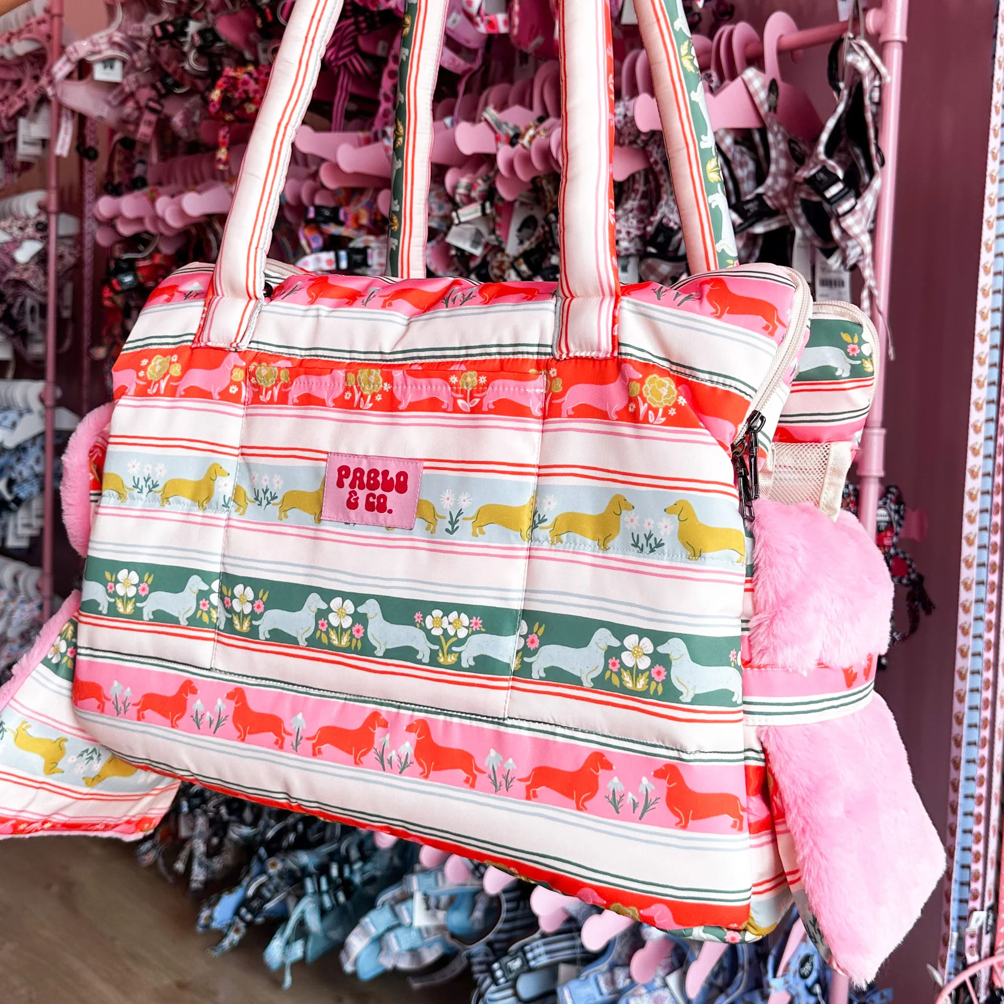The Blooming Dachshund: Travel Bag - Image 8