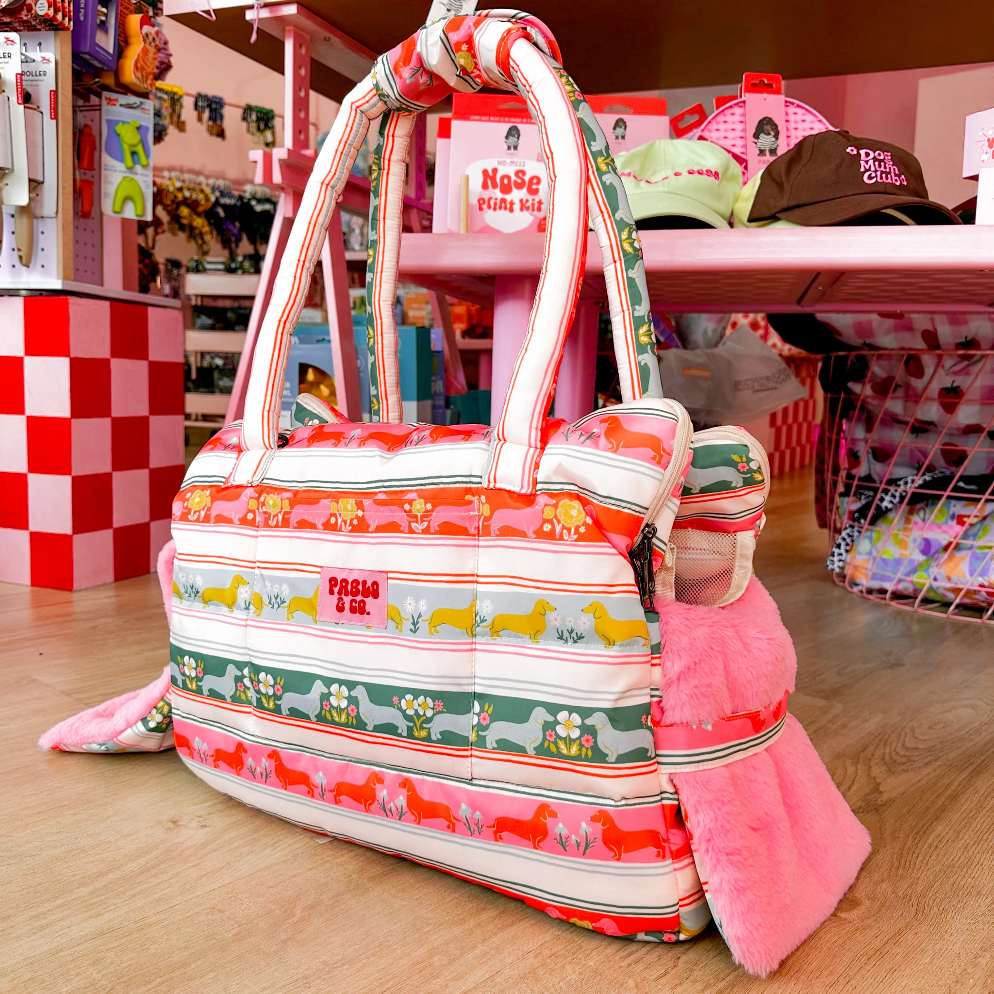 The Blooming Dachshund: Travel Bag - Image 9