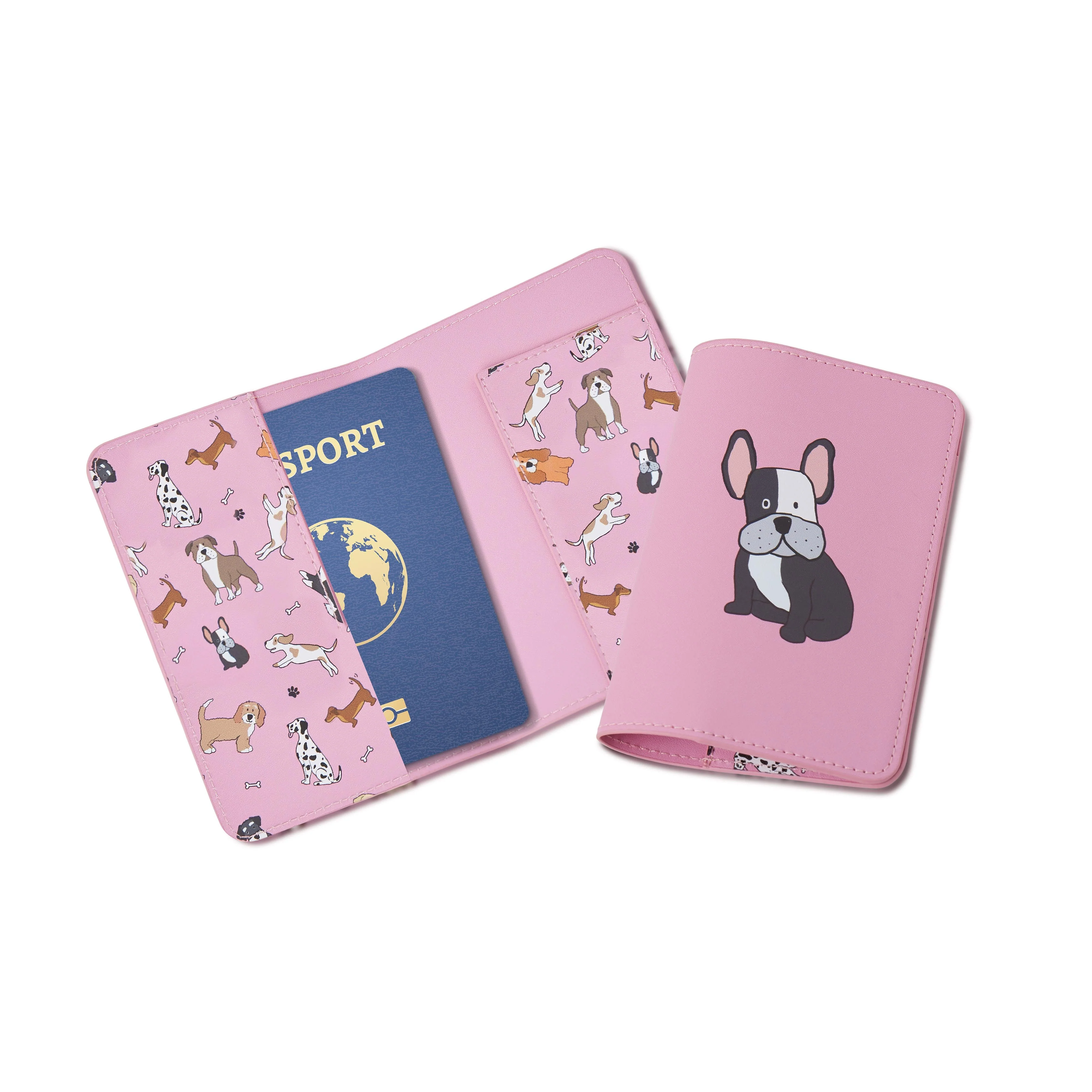 The Dog Collective Passport Wallet