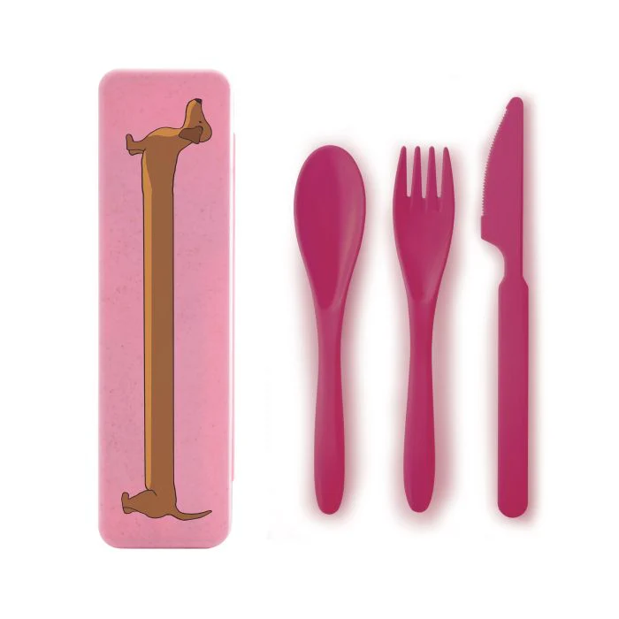 THE DOG COLLECTIVE - WHEAT STRAW CUTLERY