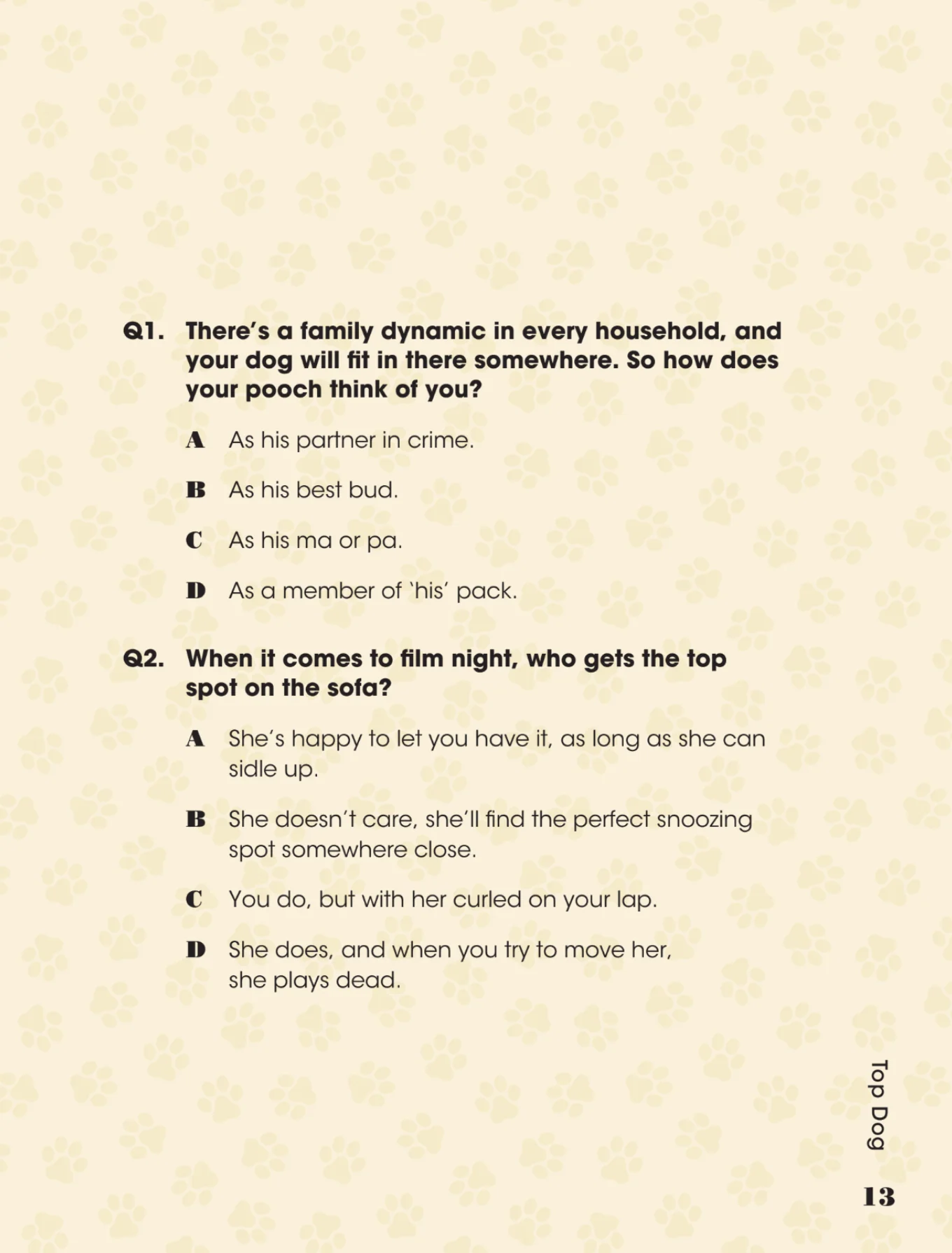 THE DOG PAWSONALITY TEST - Image 3