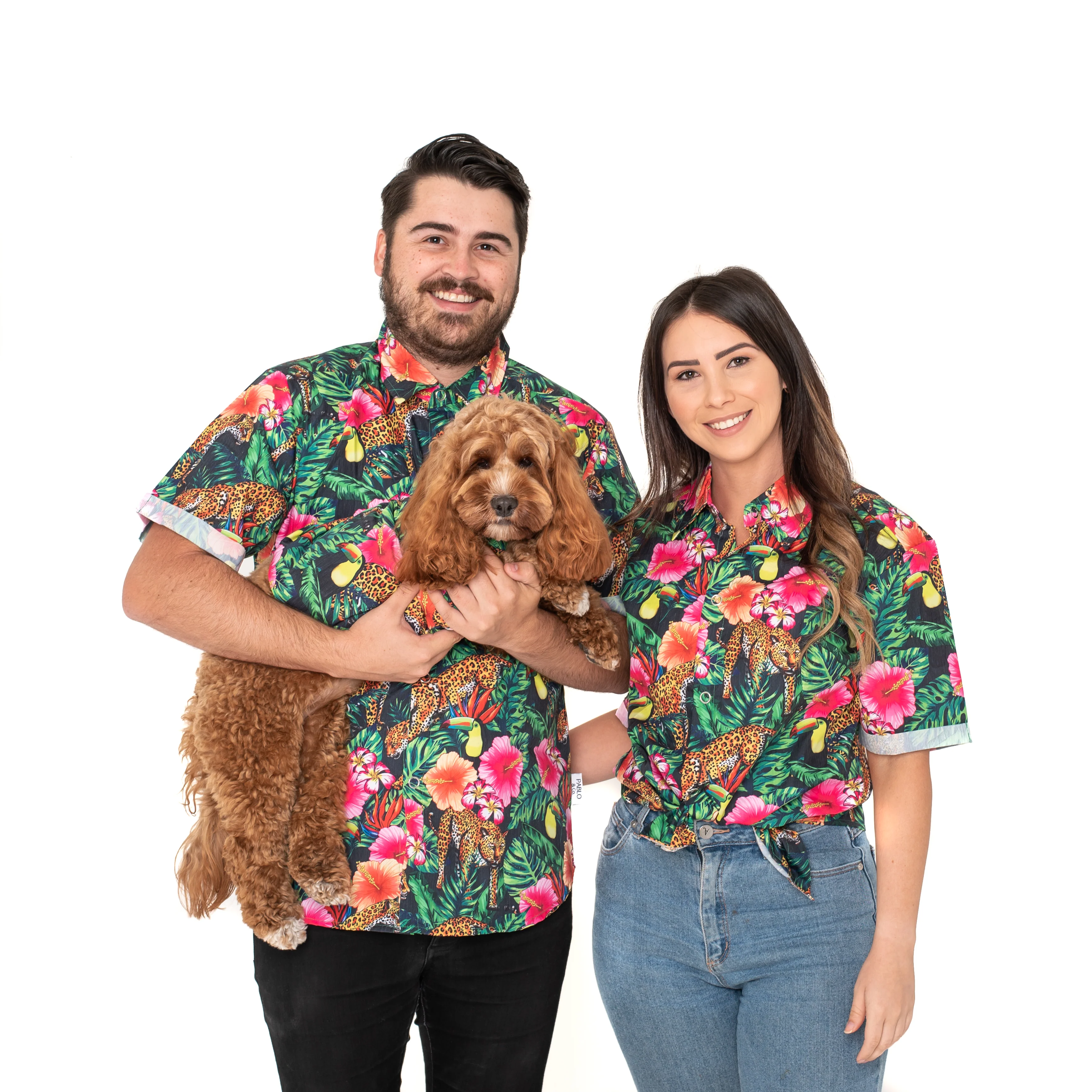 Unisex Human's Tropical Jungle BBQ Tee - Image 4