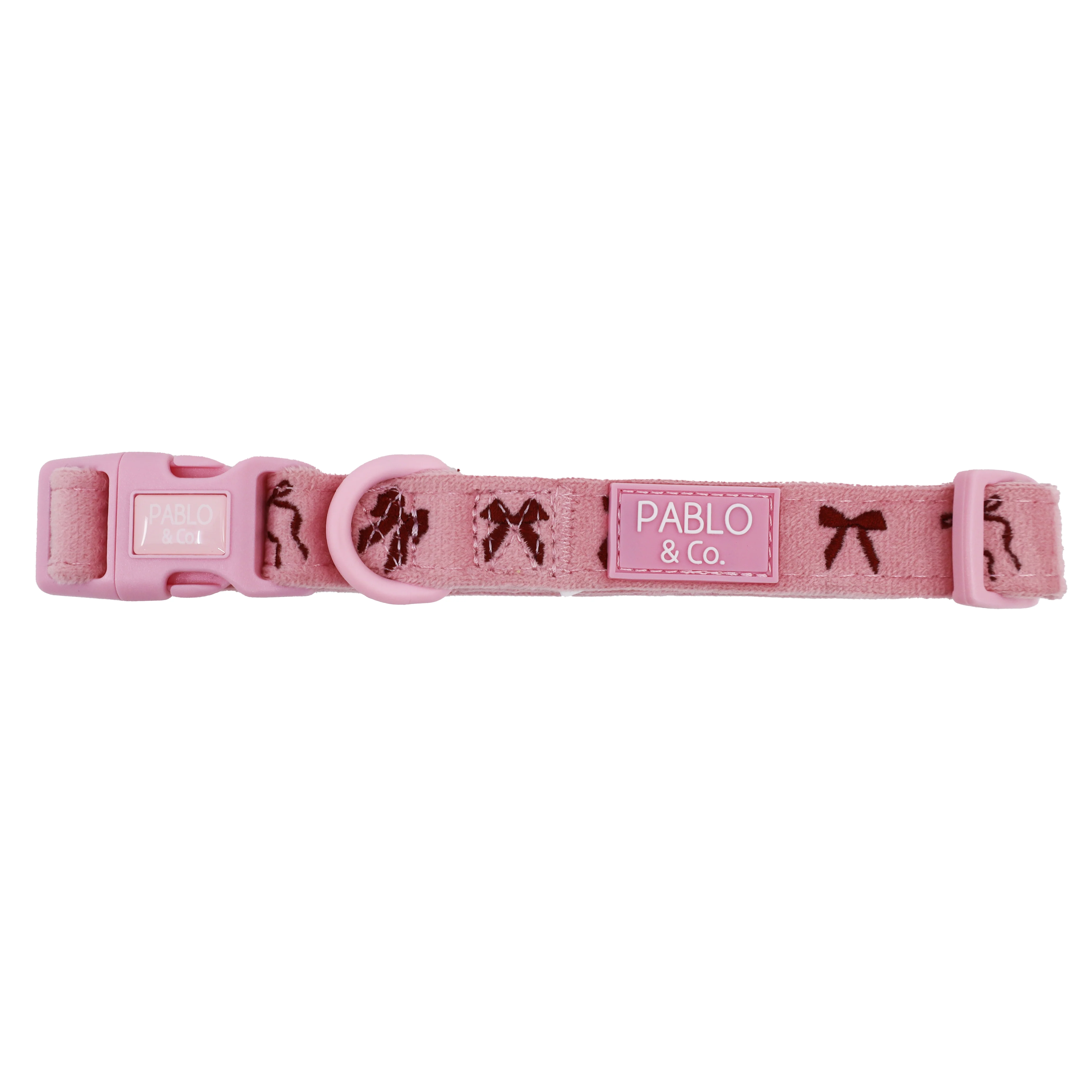 Velvet Blush Bows: Collar - Image 4