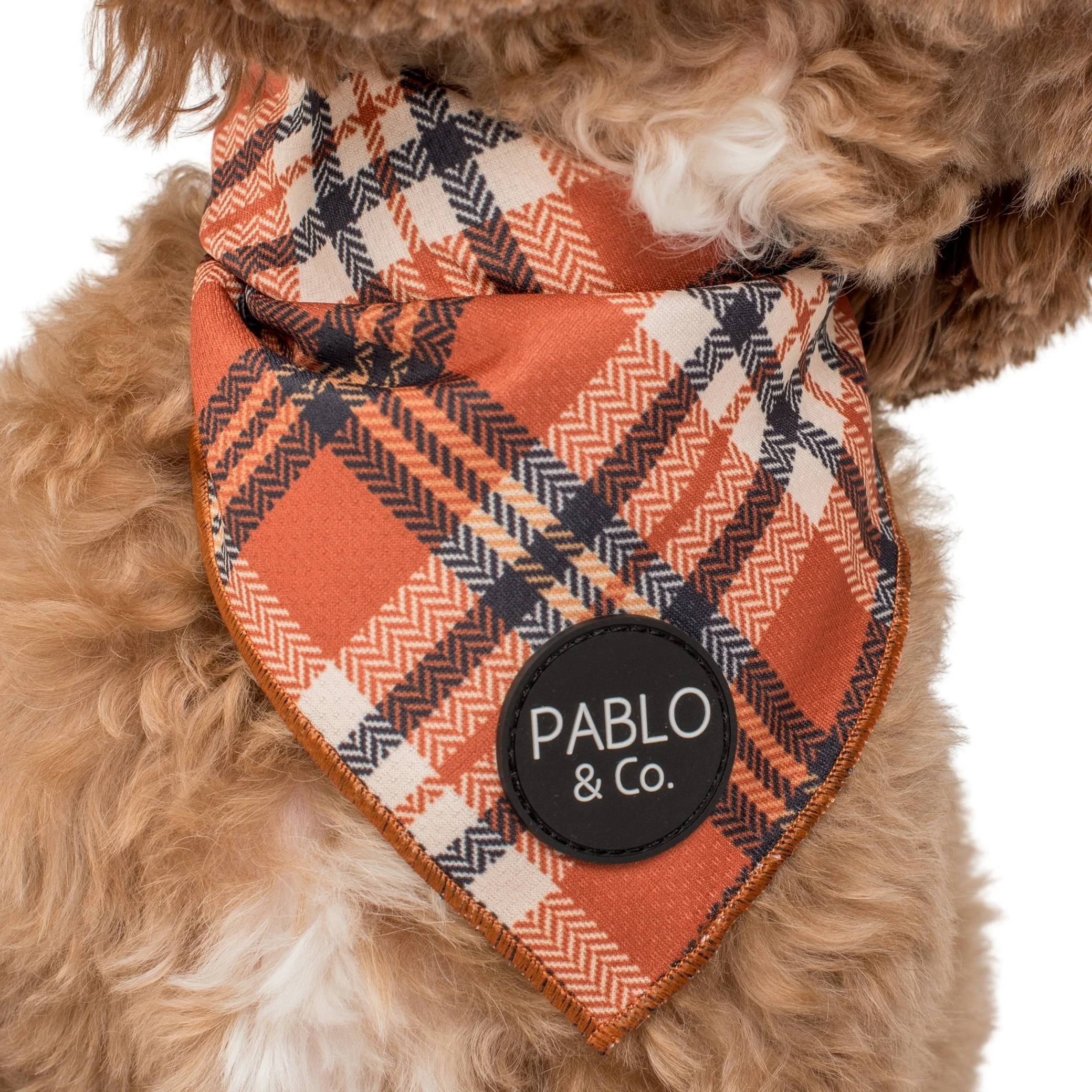 Vintage Plaid - Dog Bandana - Image 2