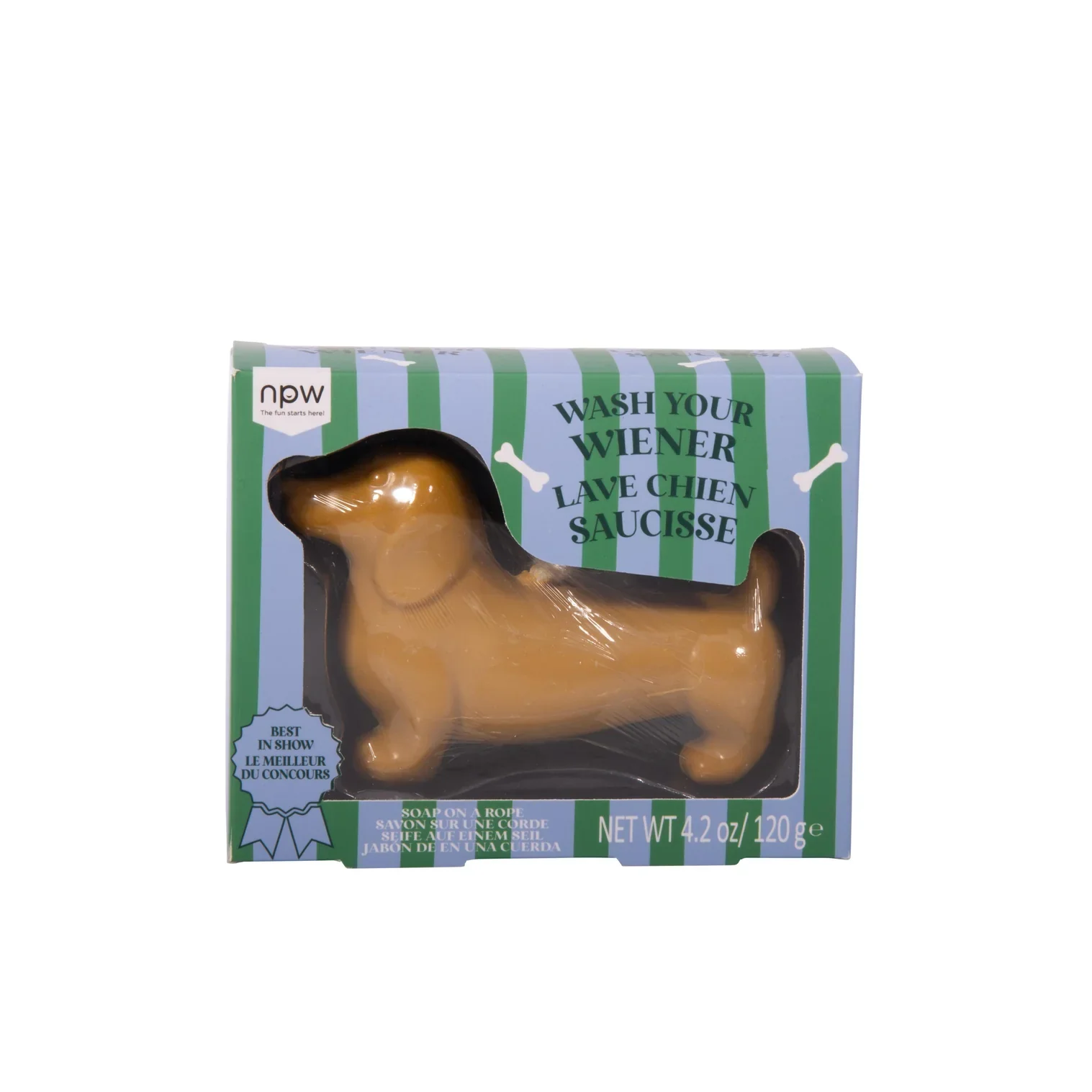 Wash Your Wiener Soap On A Rope Brown