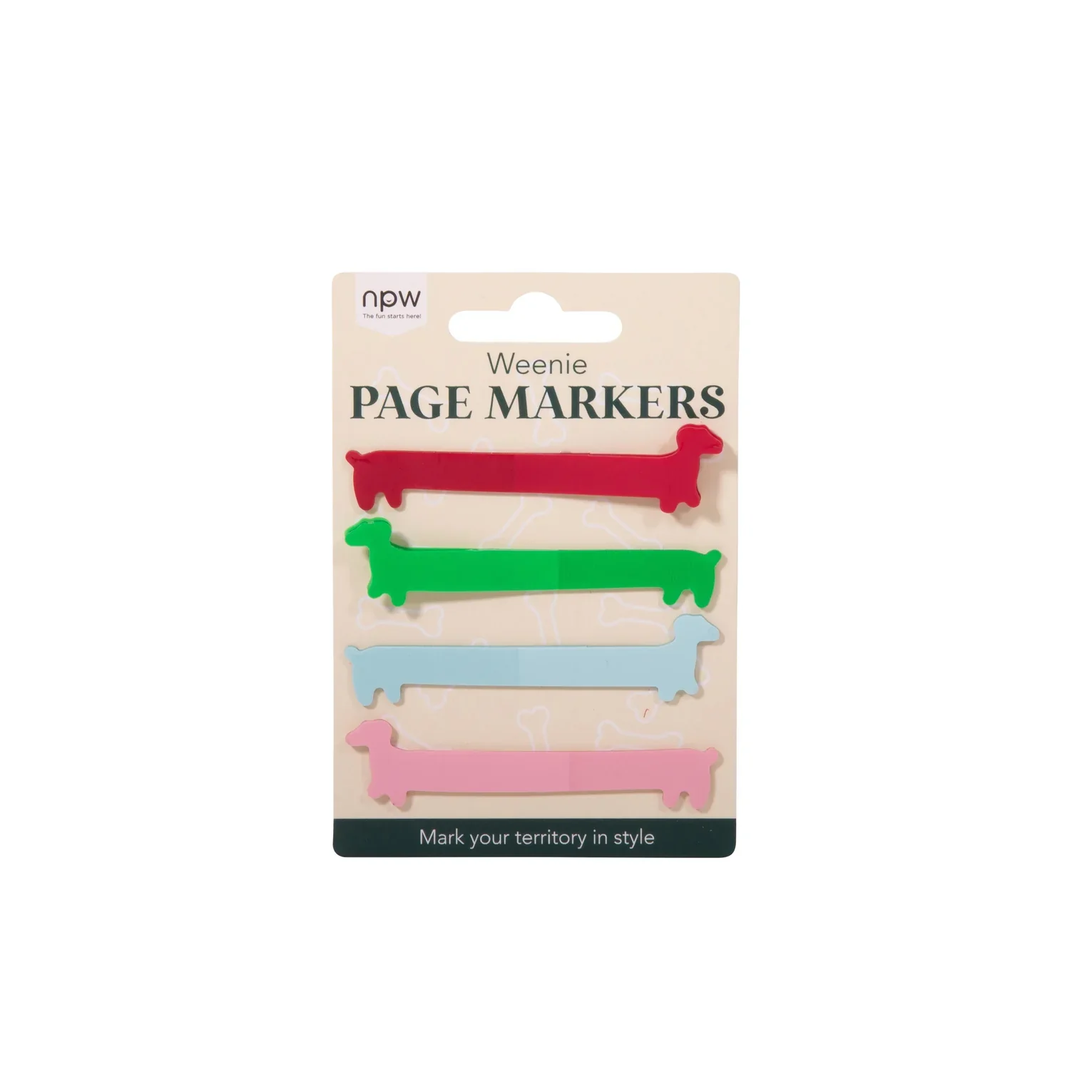 Weenie Page Markers - Set of 4