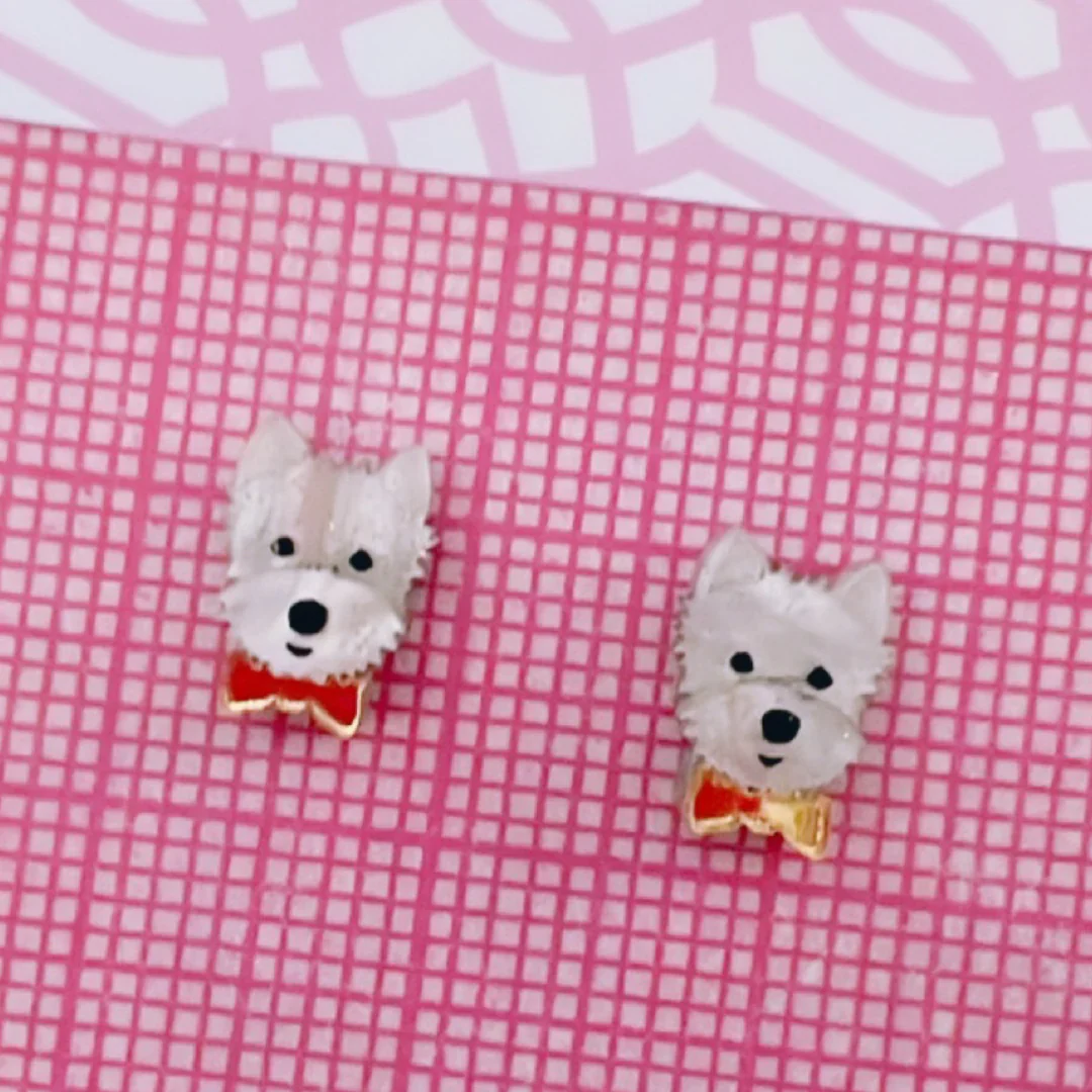 Westie Pet Earrings - Image 4