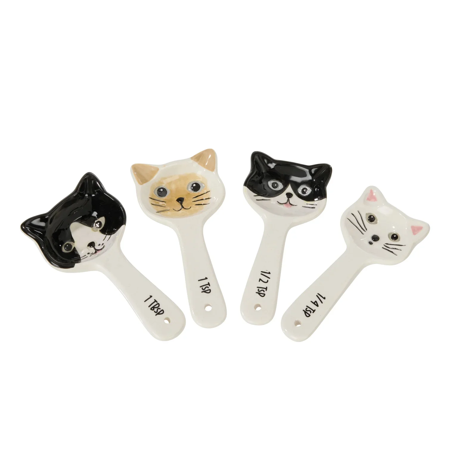 Whiskers Measuring Spoons - Set of 4