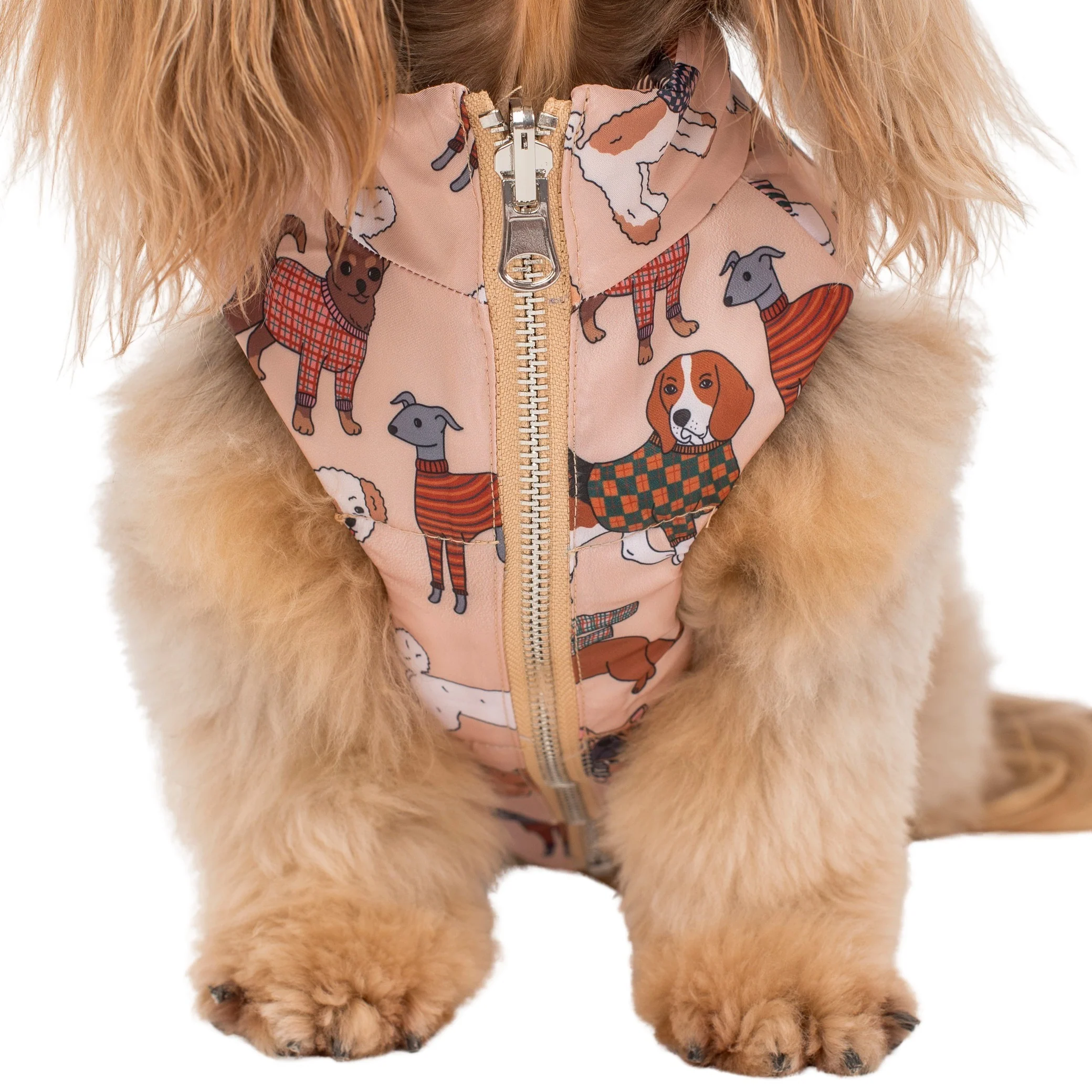 Winter Pooches / Kensington: Reversible Puffer Vest - Image 10