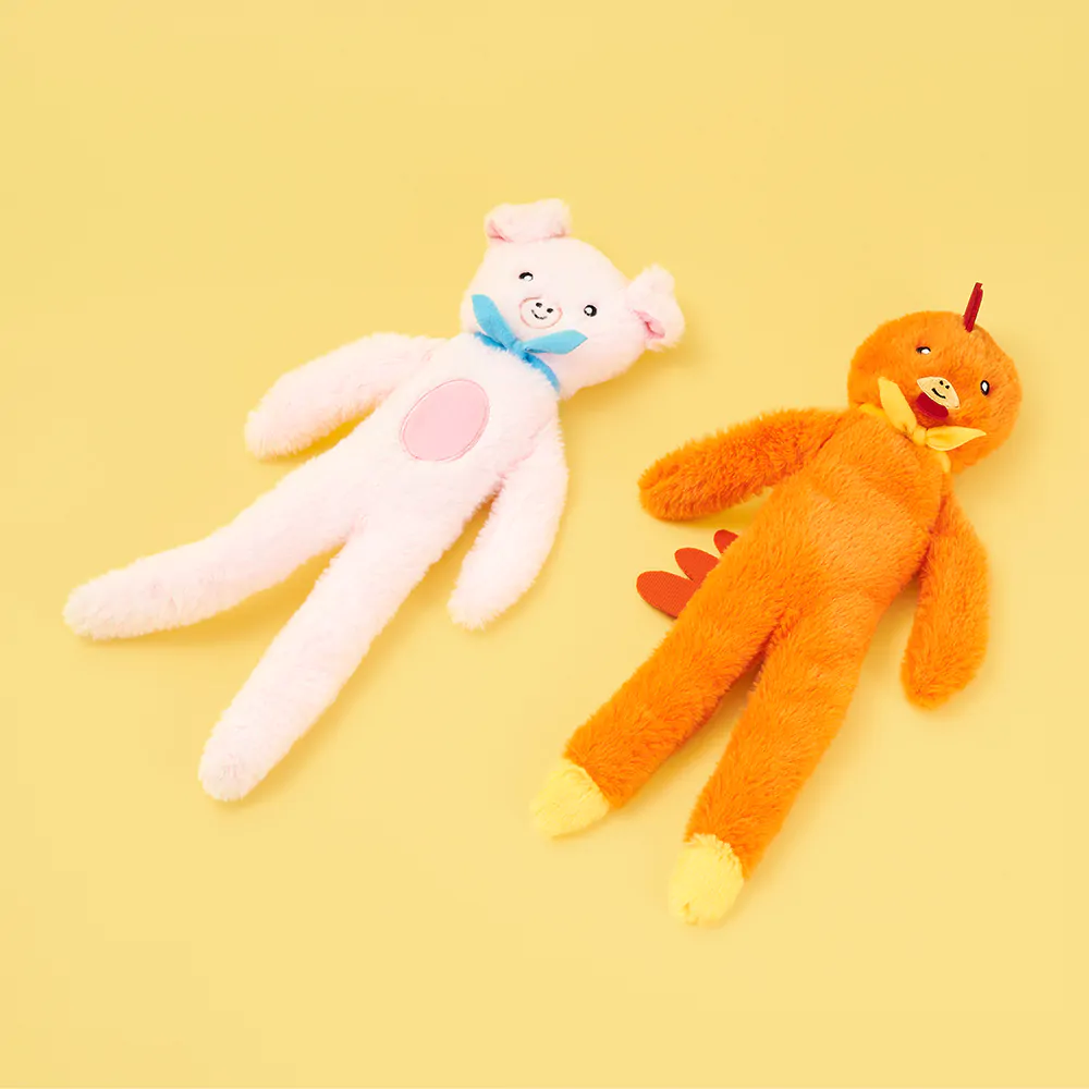 Zippy Paws: Fluffy Peltz - Chicken & Pig - Image 2