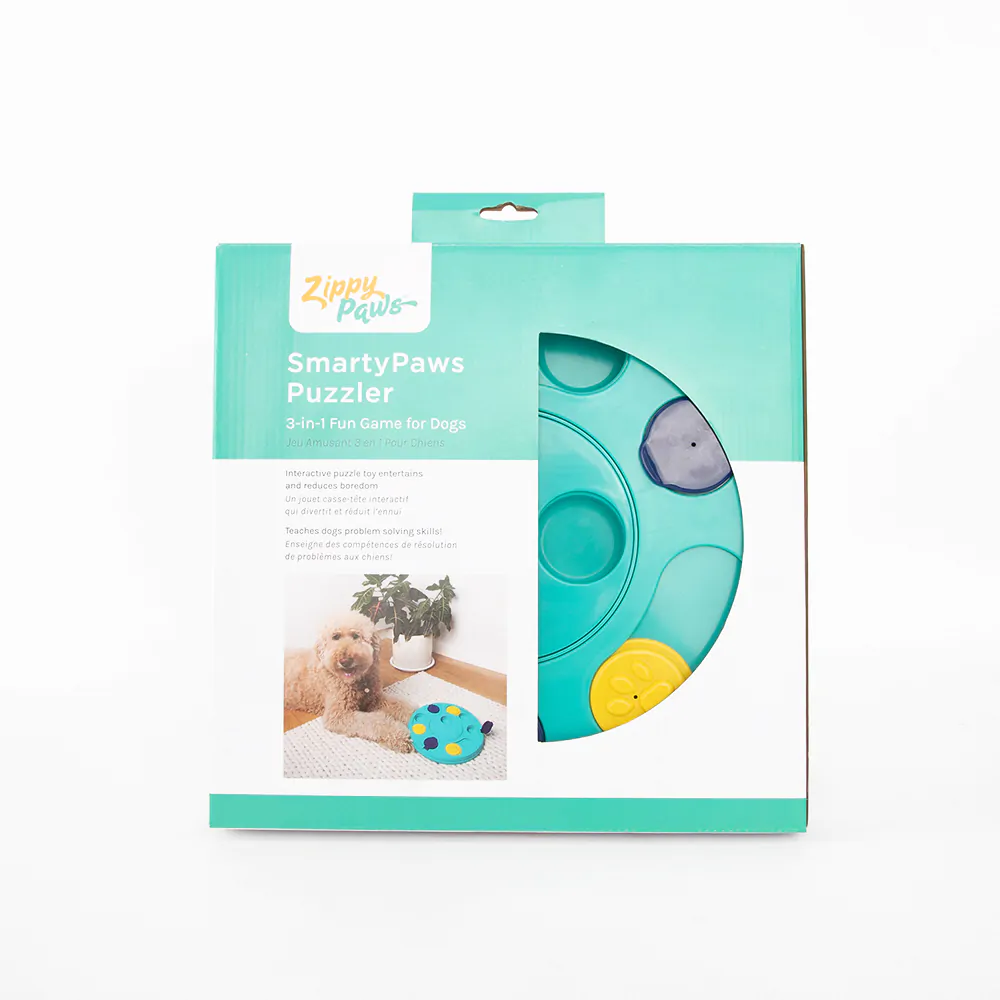 Zippy Paws SmartyPaws Puzzler: Teal - Image 3