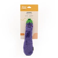 Zippy Claws Kickerz Cat Toy - Eggplant - Image 2