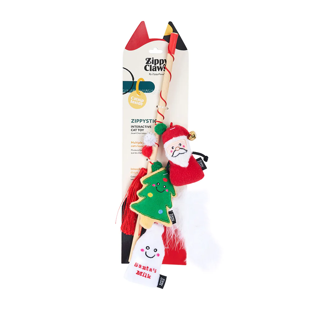 Zippy Claws: Holiday ZippyStick Santa with Cookies & Milk - Image 2