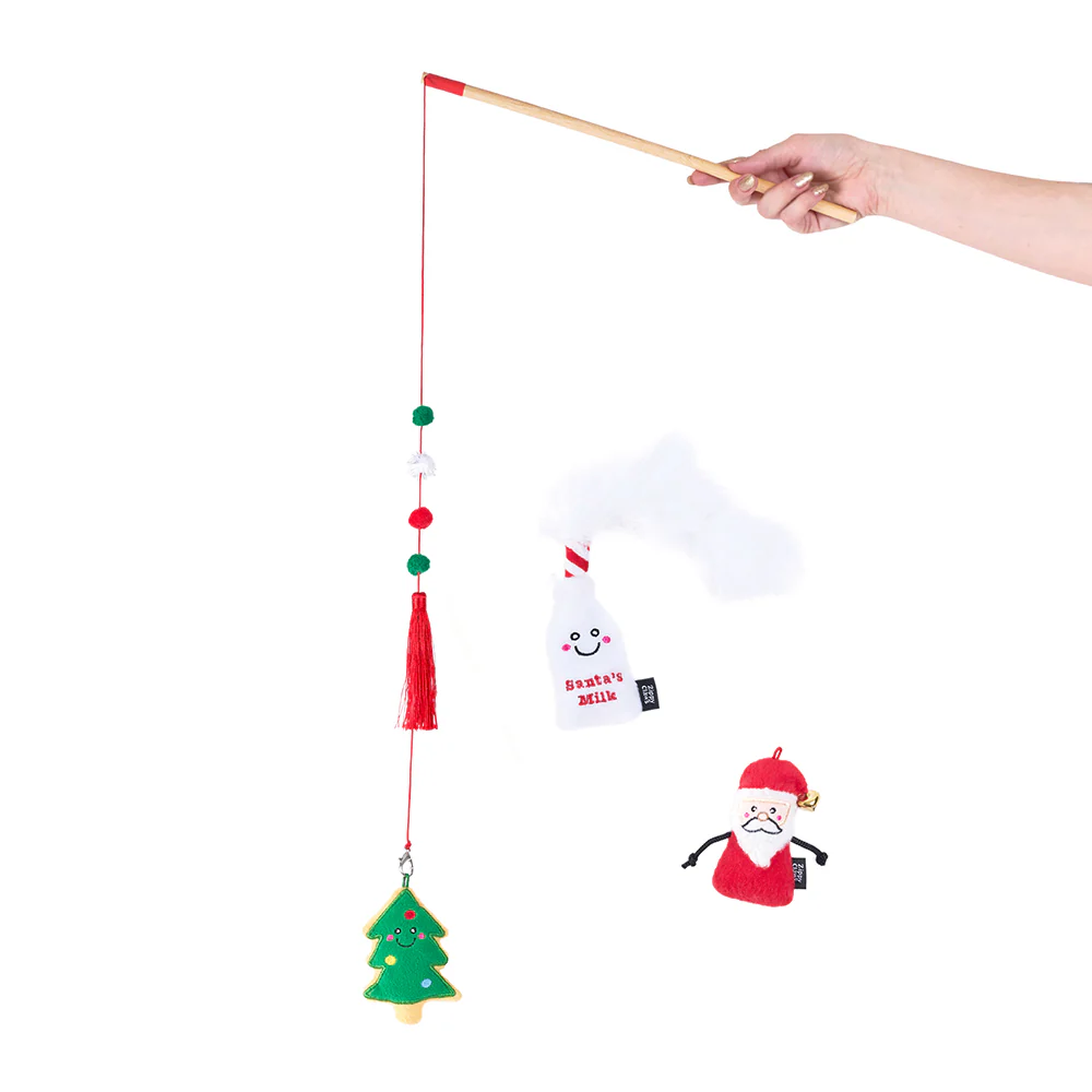 Zippy Claws: Holiday ZippyStick Santa with Cookies & Milk - Image 3